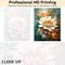 Flower Paint by Number, Abstract Oil Painting for Adults Kids Paint by Number Kids Paint by Number Kits on Canvas Flowers Paint by Numbers for Adults Beginner Home Decor, 16 x20 Inch